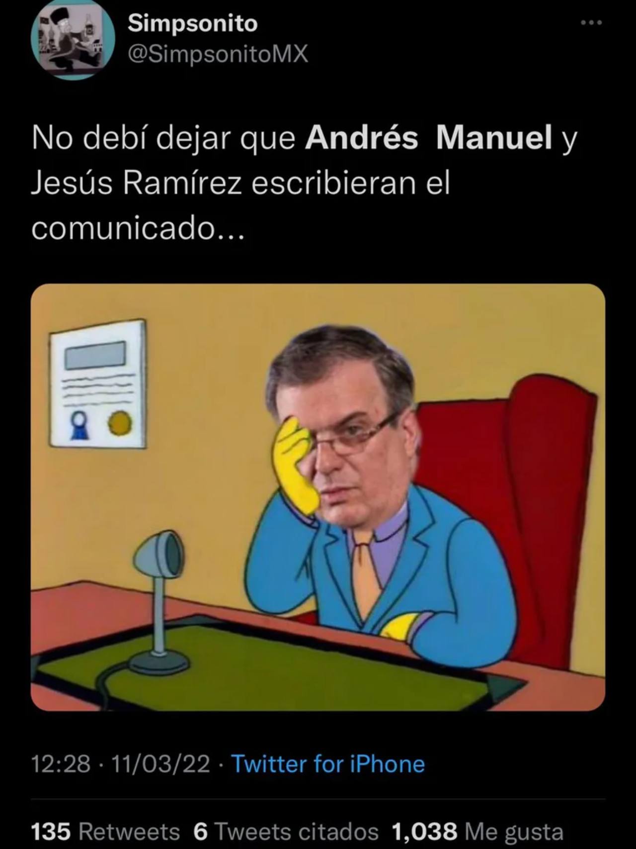 comunicado AMLO
