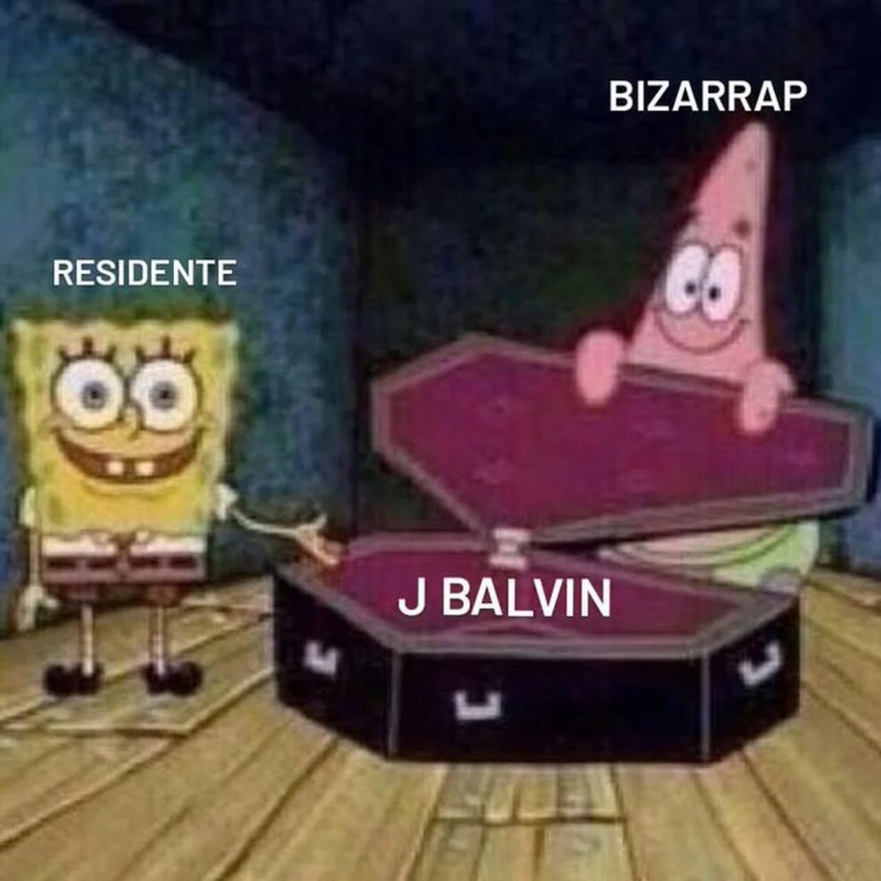 J balvin contra Residente y Bizarrap