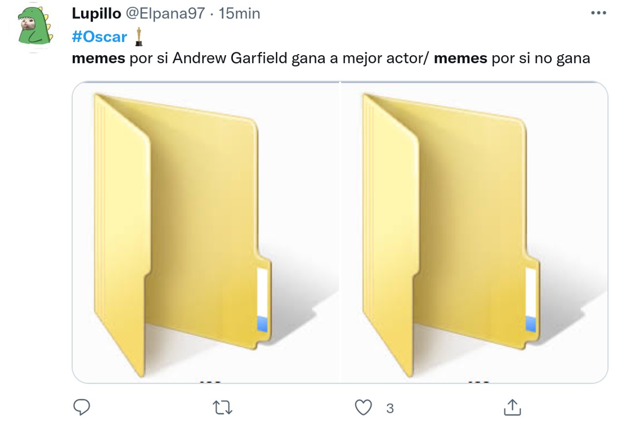 Memes twitter oscars 2022 carpetas