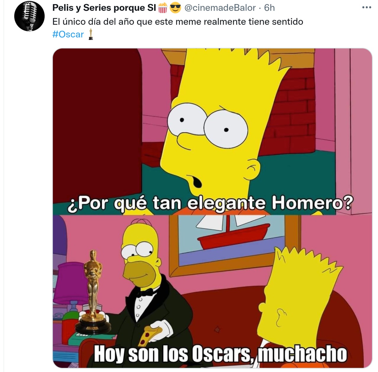 Memes twitter oscars 2022 simpson