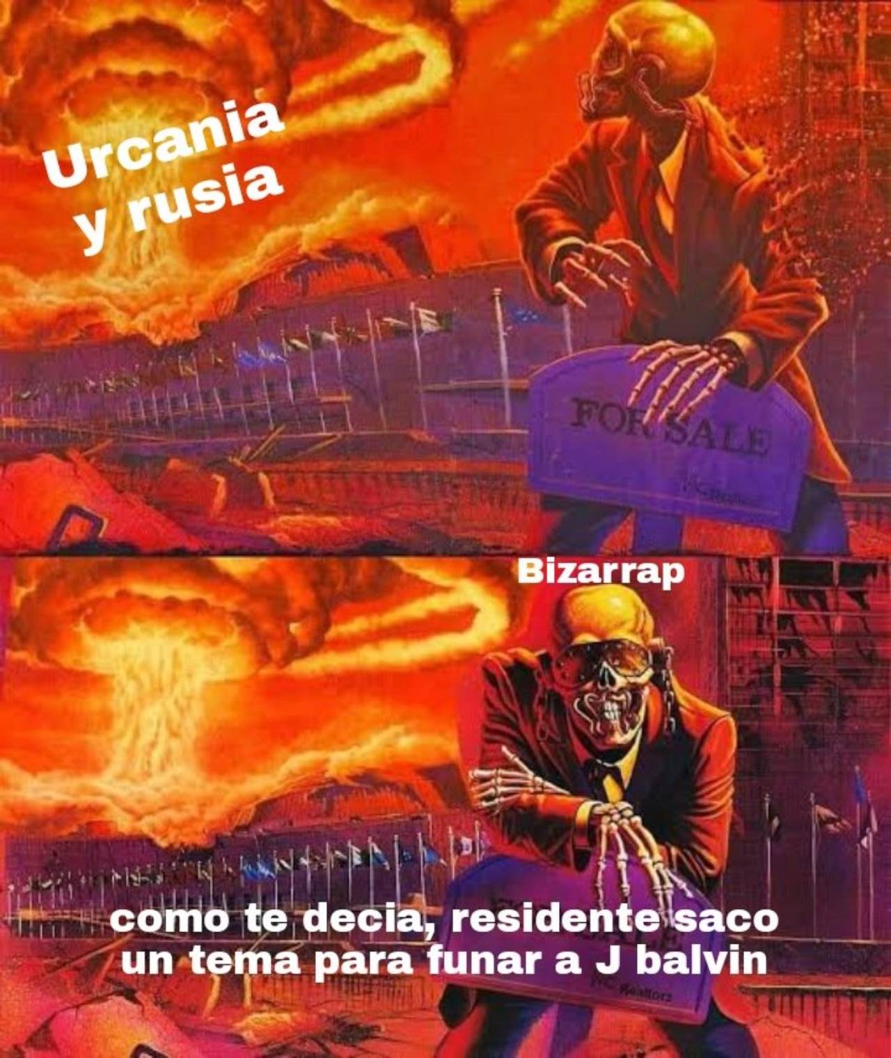 meme guerra ucrania rusia balvin residente