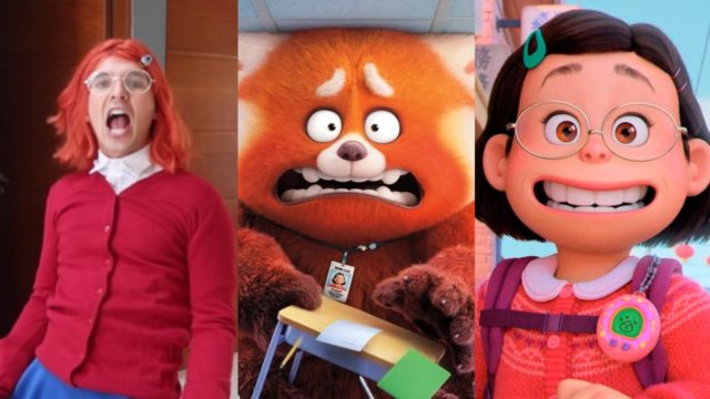 memo Paonte disfraz Red Disney pelicula