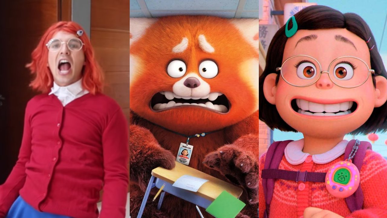 memo Paonte disfraz Red Disney pelicula