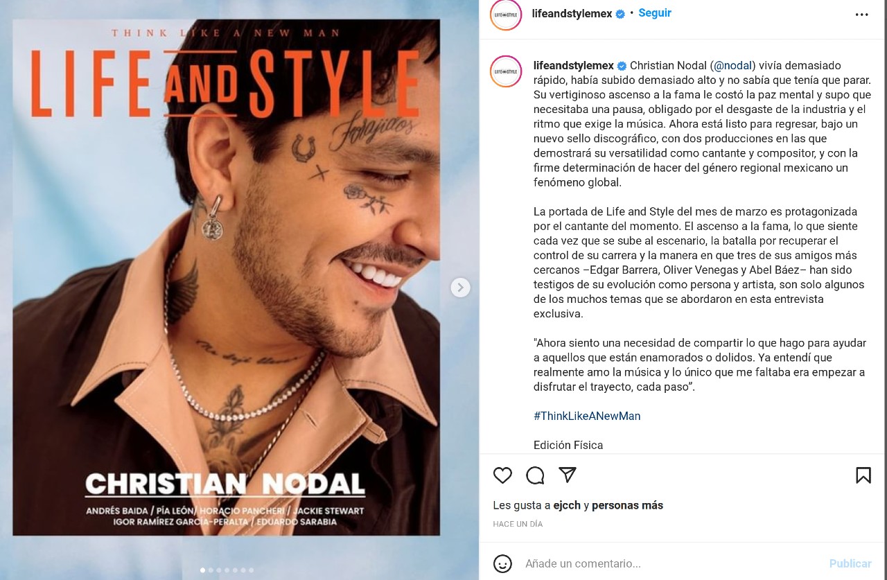 revista portada christian nodal