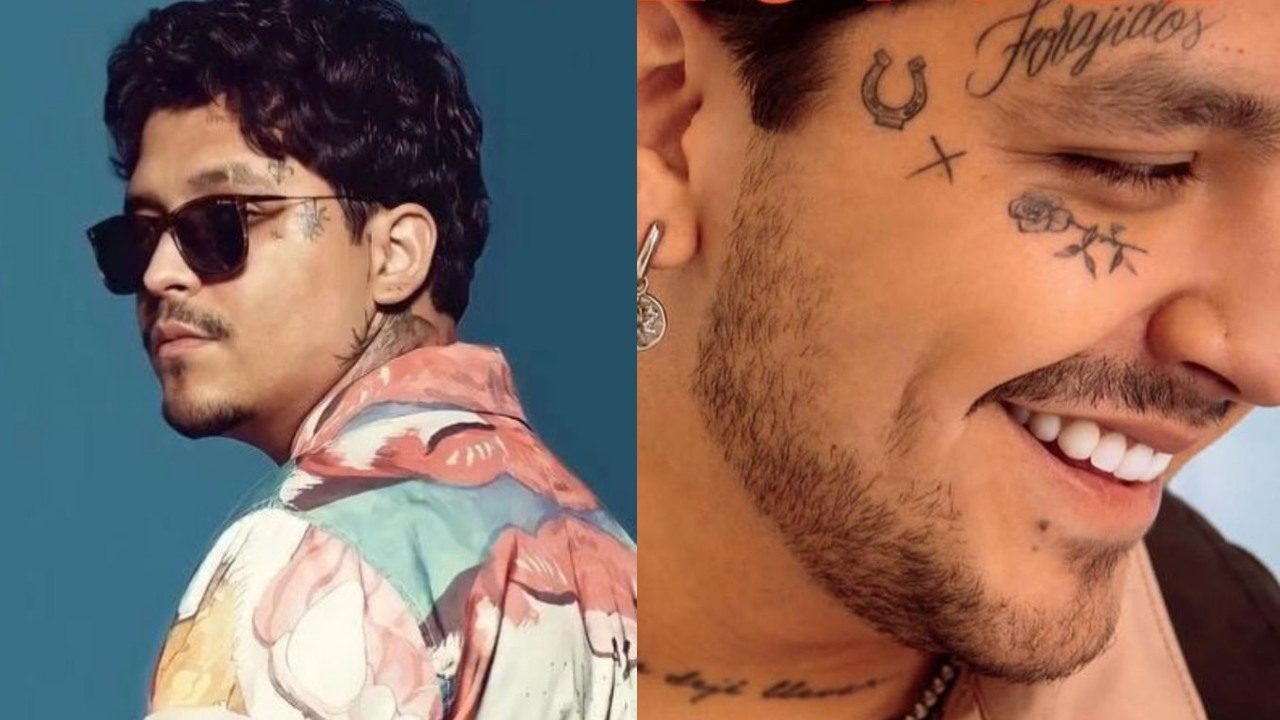 Christian Nodal tatuarse cara su personalidad