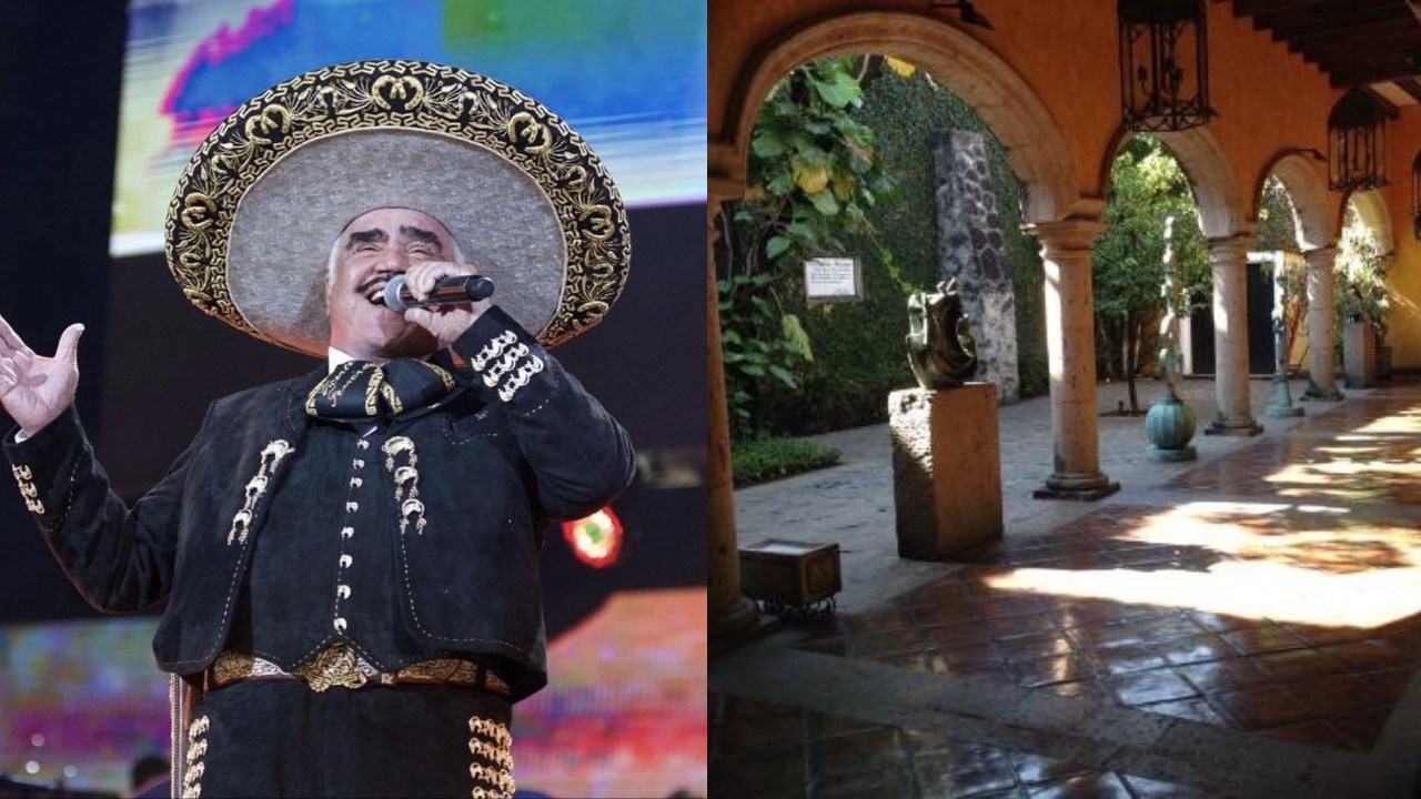 Foto Vicente Fernandez espíritu rondando rancho