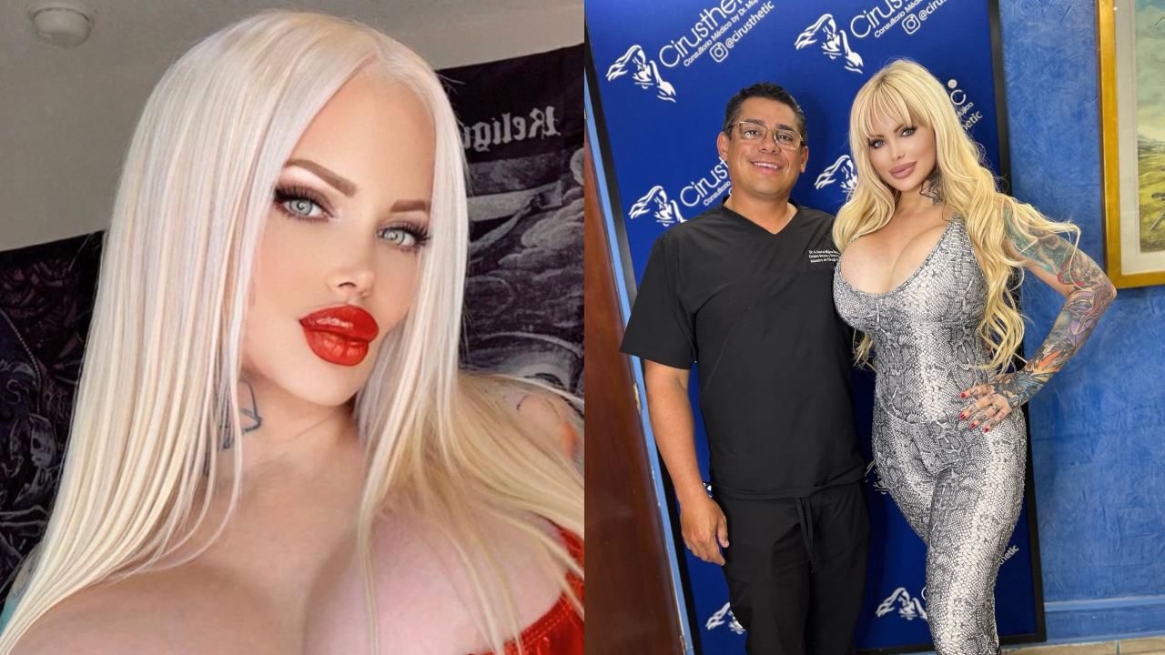 Sabrina Sabrok foxy eyes nueva cirugia