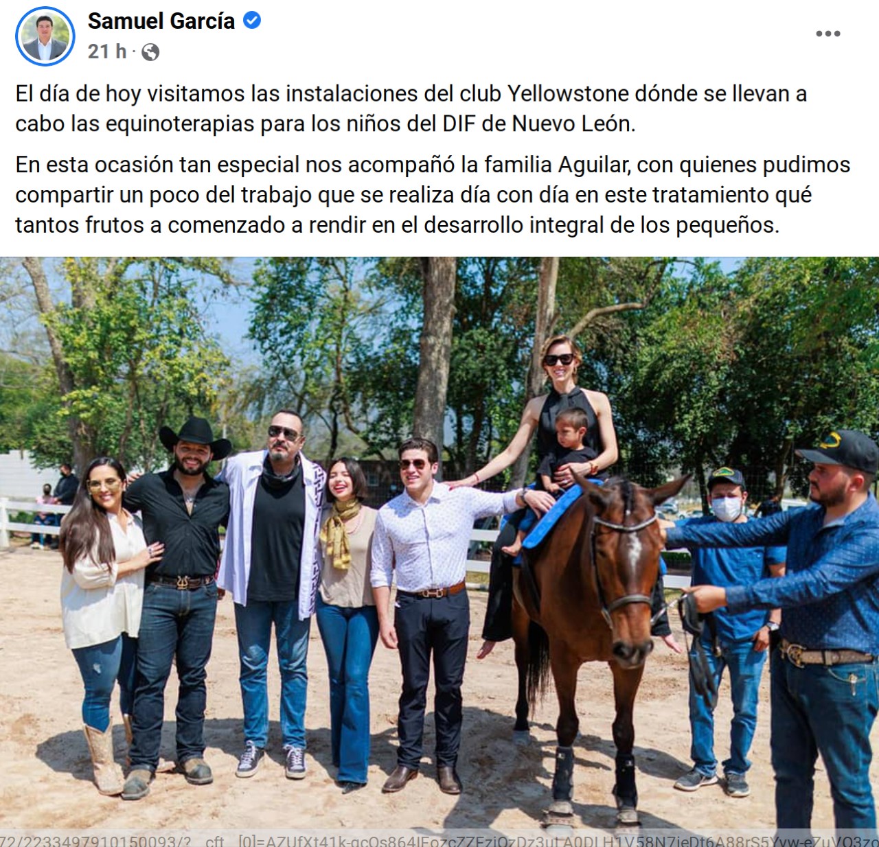 samuel garcia facebook equinoterapia