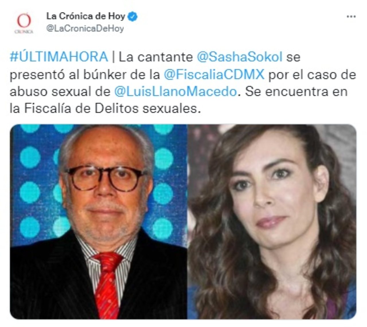 Sasha Sokol va a la fiscalia