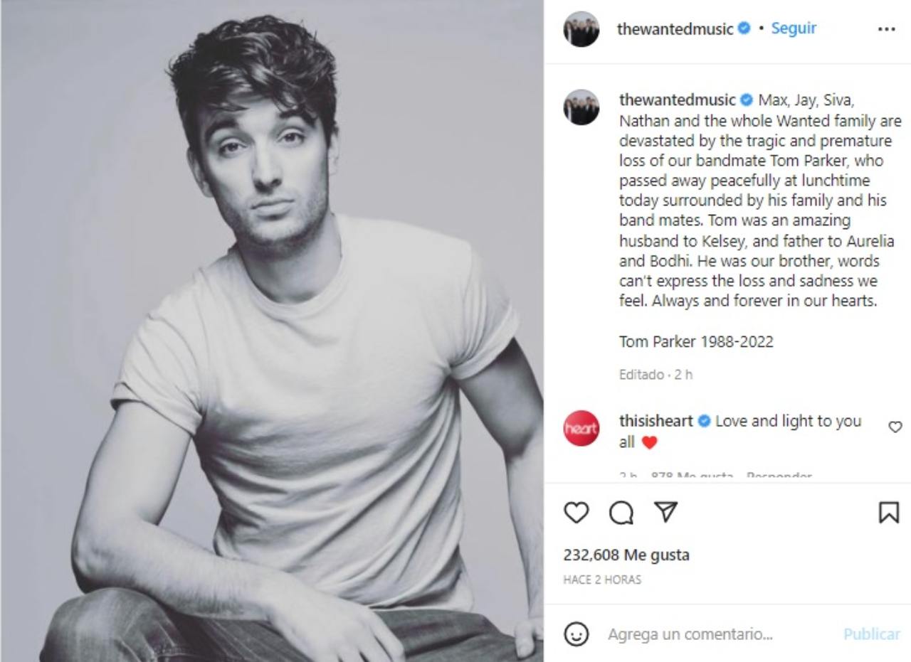 Tom Parker muere