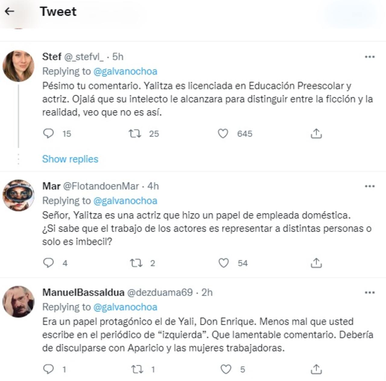 tweets Yalitza Aparicio