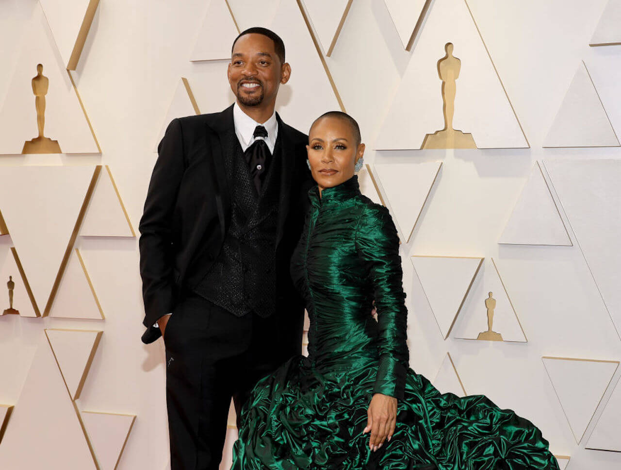 Will Smith y Jada Pinkett Smith en los Premios Oscar 2022