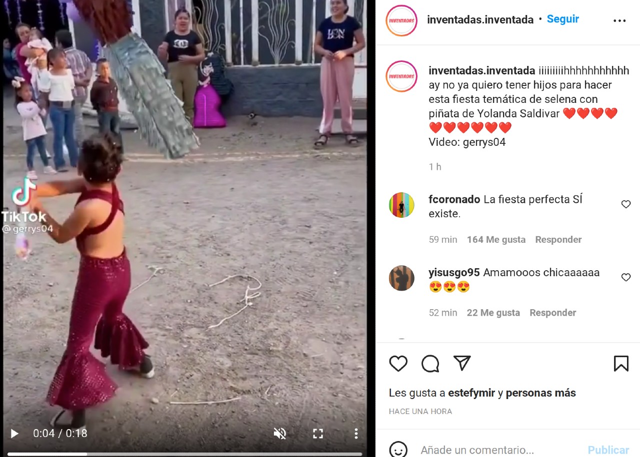 niÃ±a fiesta selena tematica
