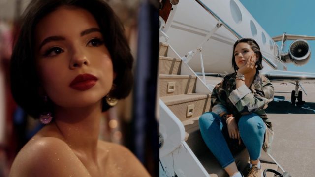 Angela Aguilar presume jet privado lujos