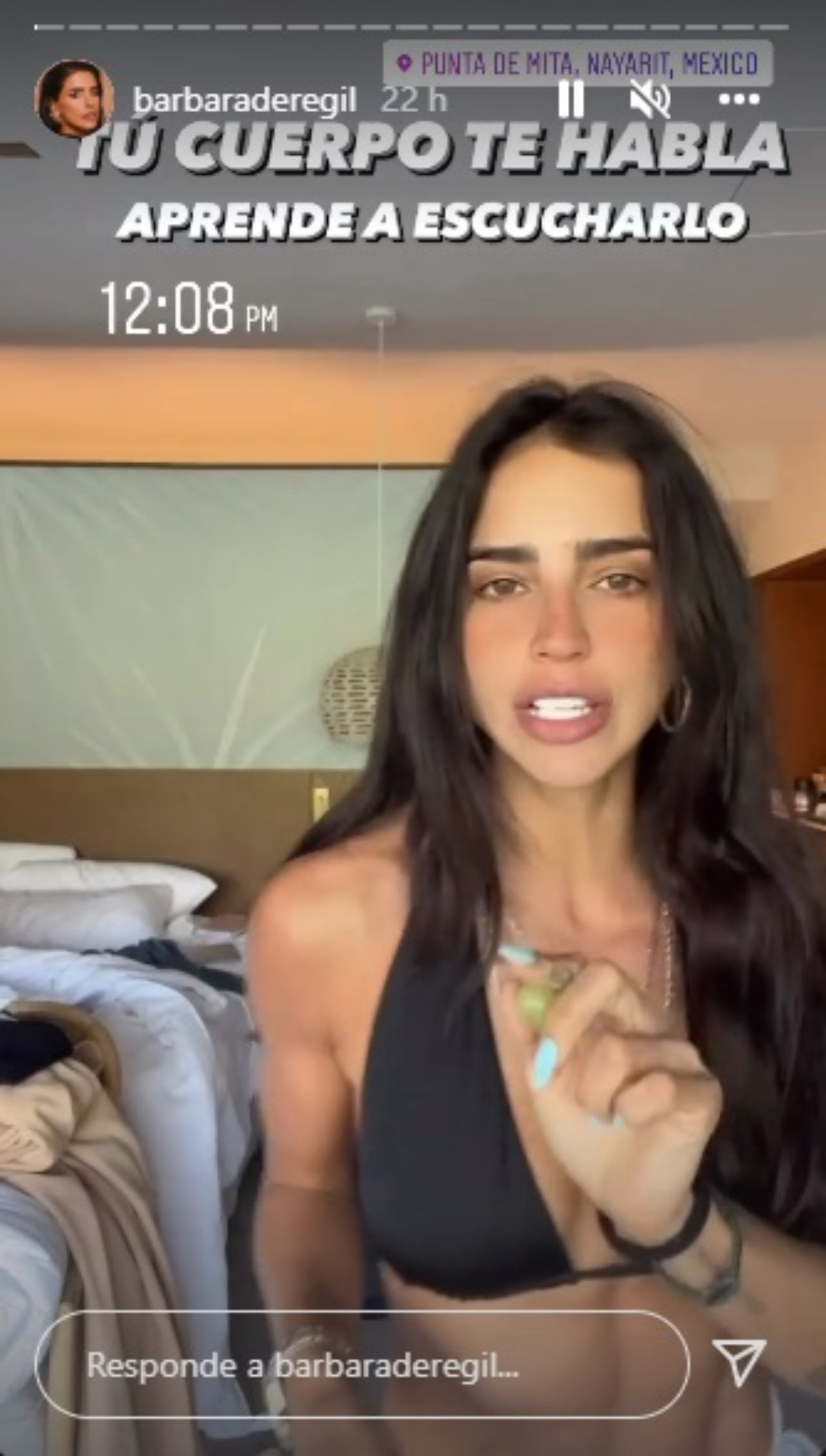 barbara de regil entrenar comer frito