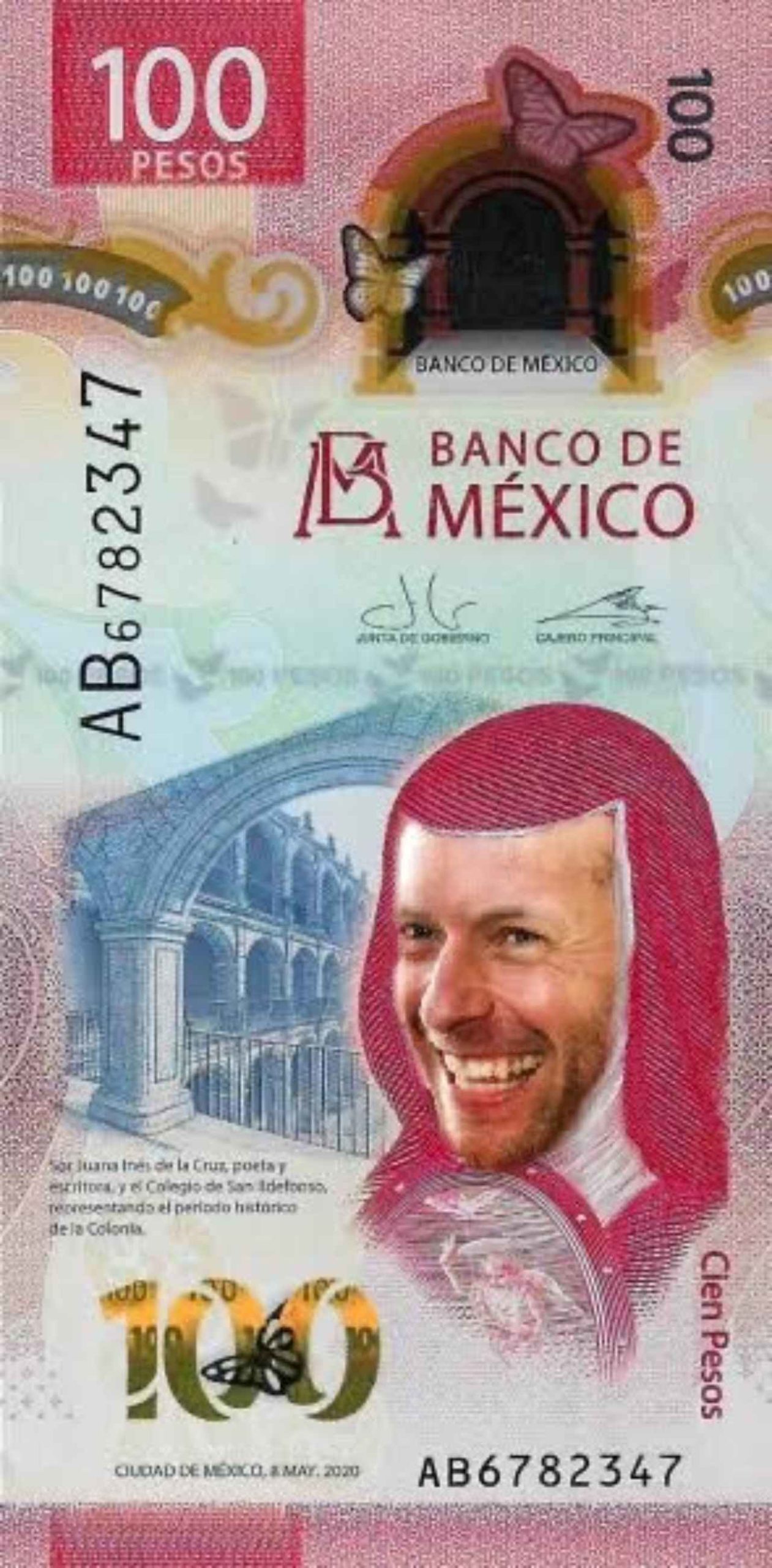 coldplay billete