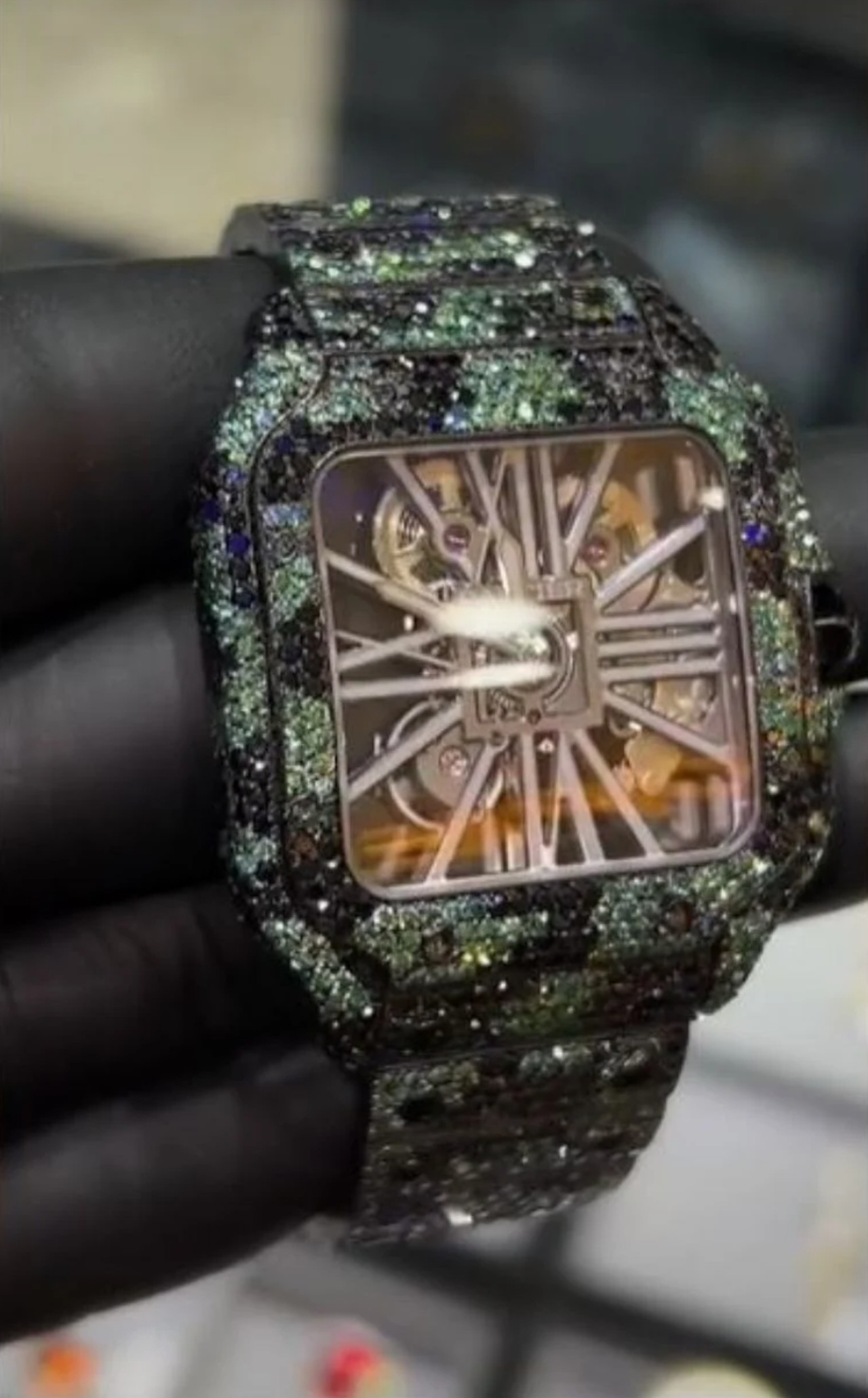 reloj cartier nodal diamantes