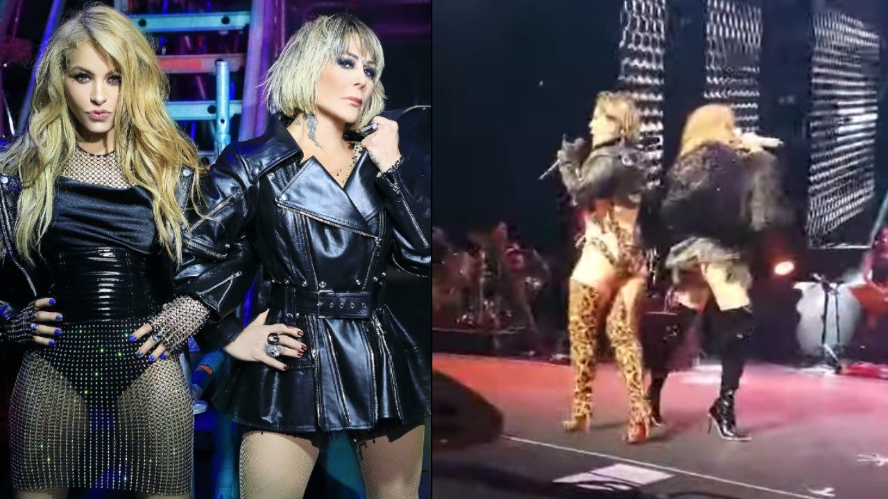 alejandra guzman paulina rubio concierto