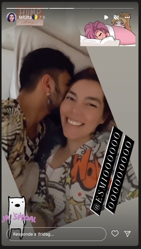 Frida Sofía con su nuevo novio
