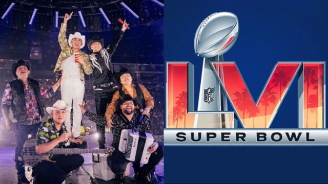 Grupo Firme Super Bowl presentacion show