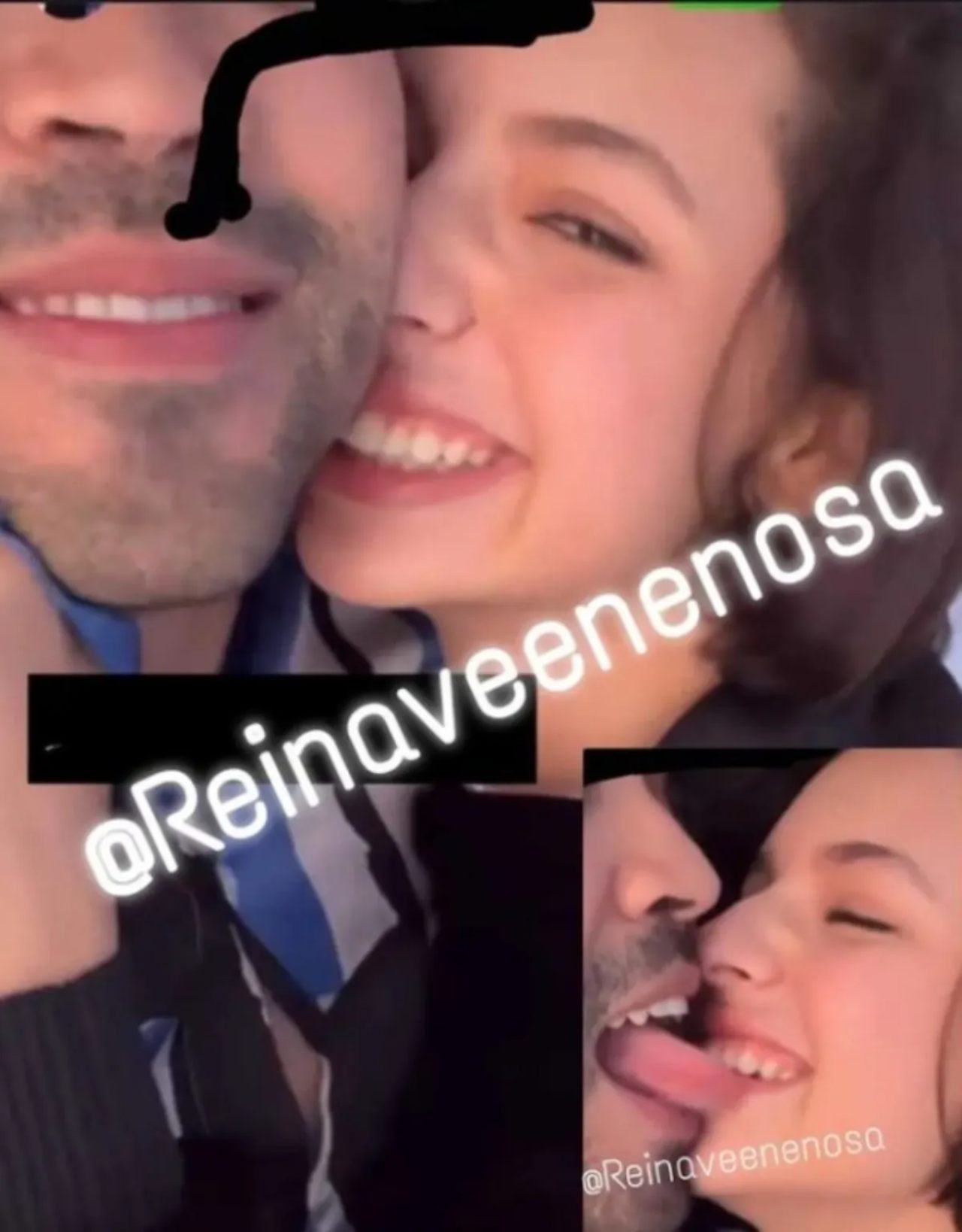 Gussy Lau Angela aguilar besandose novios