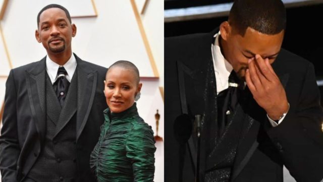 Jada Pinkett espalda Will Smith cachetada