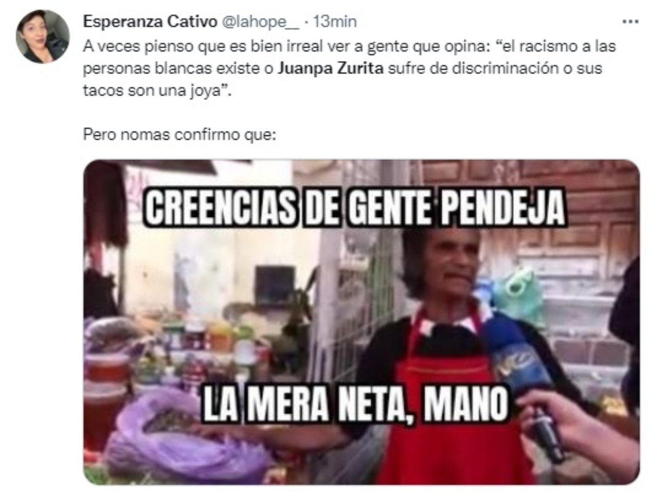 Memes creencias de gente pendeja Juanpa Zurita