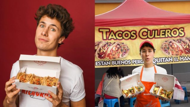 Juanpa Zurita vende tacos caros memes