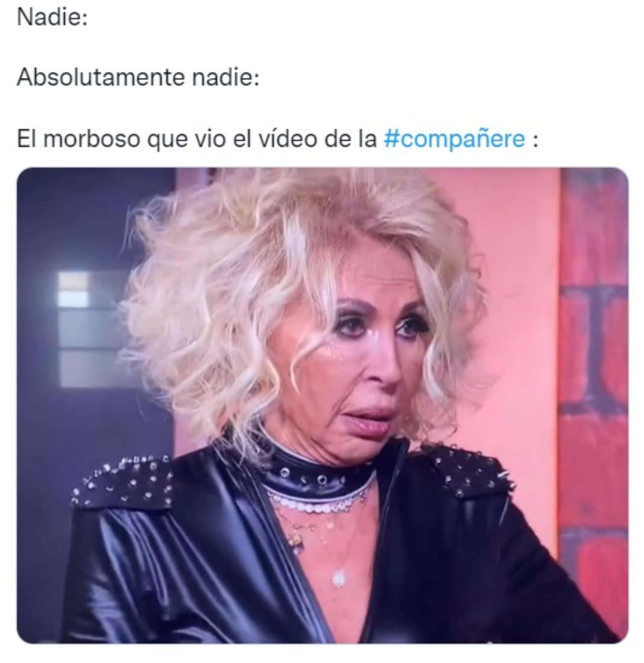 filtran video andra compañere meme