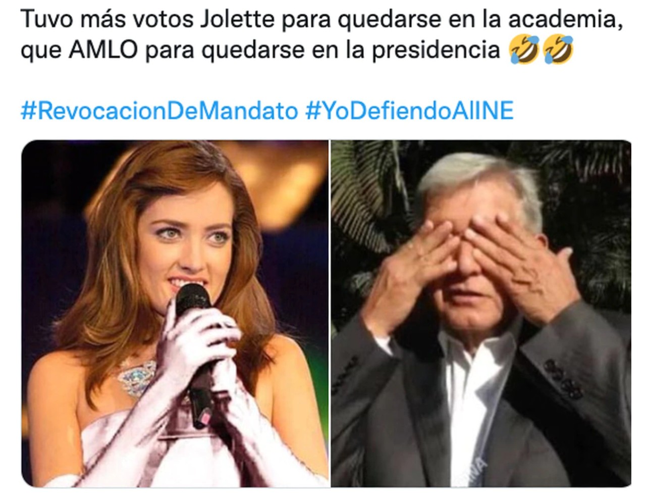 amlo jolette meme revocacion mandato