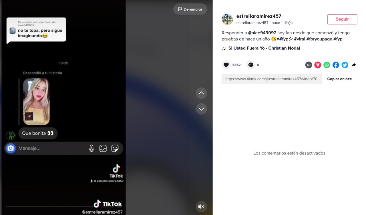 nodal mensajes fan prueba tiktok