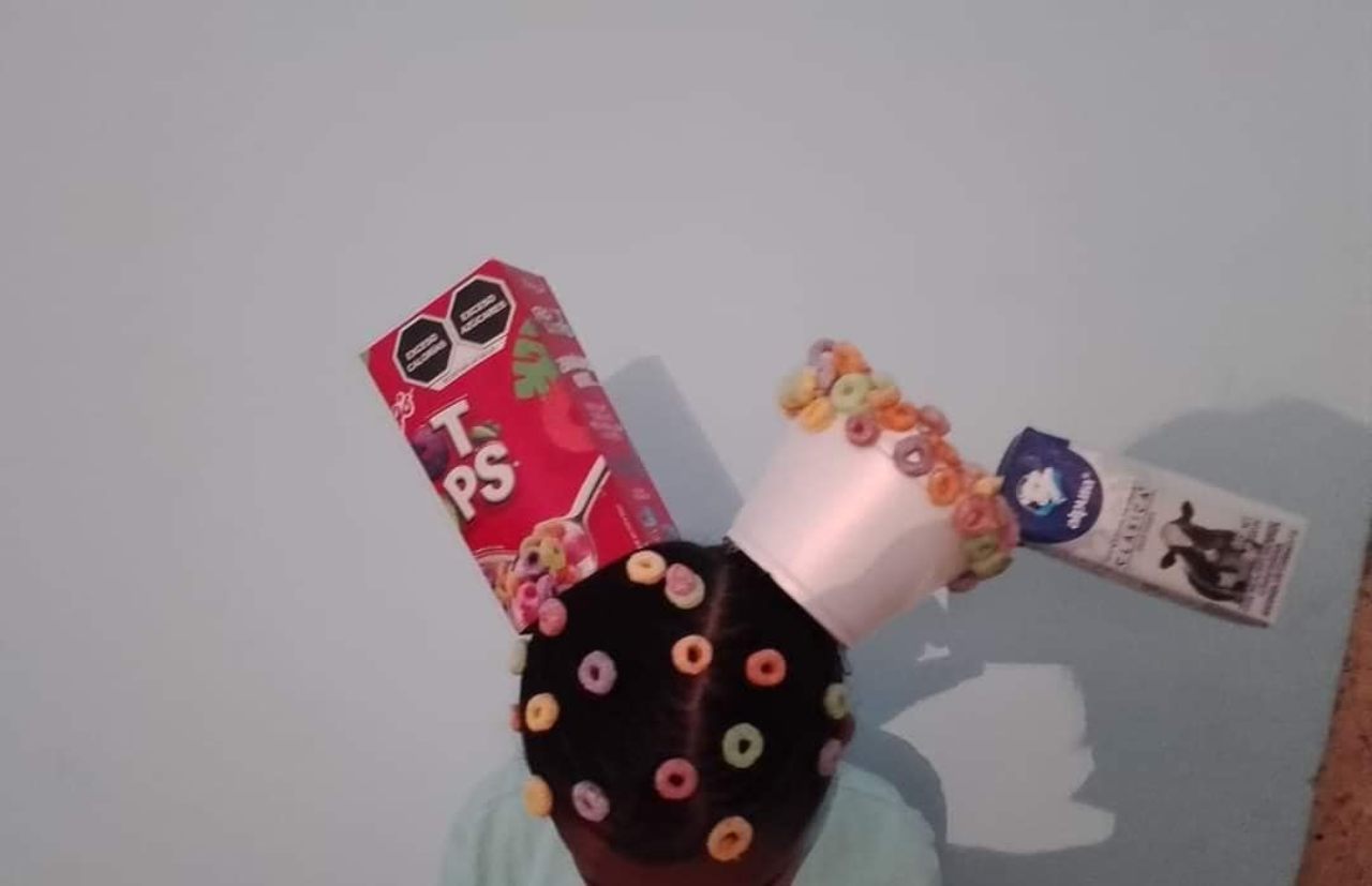 peinado loco froot loops