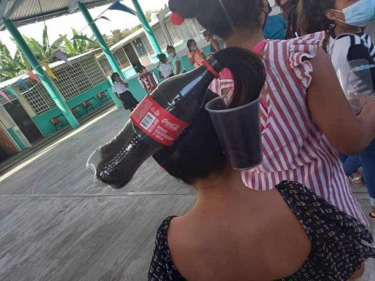 peinado loco coca cola