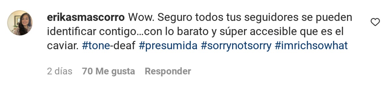 thalia pizza caviar comentarios