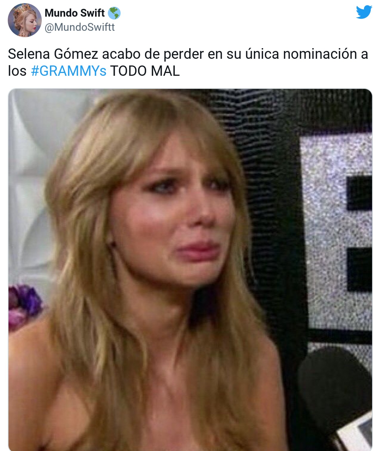 Los mejores memes de los Grammys 2022 selena gomez premio