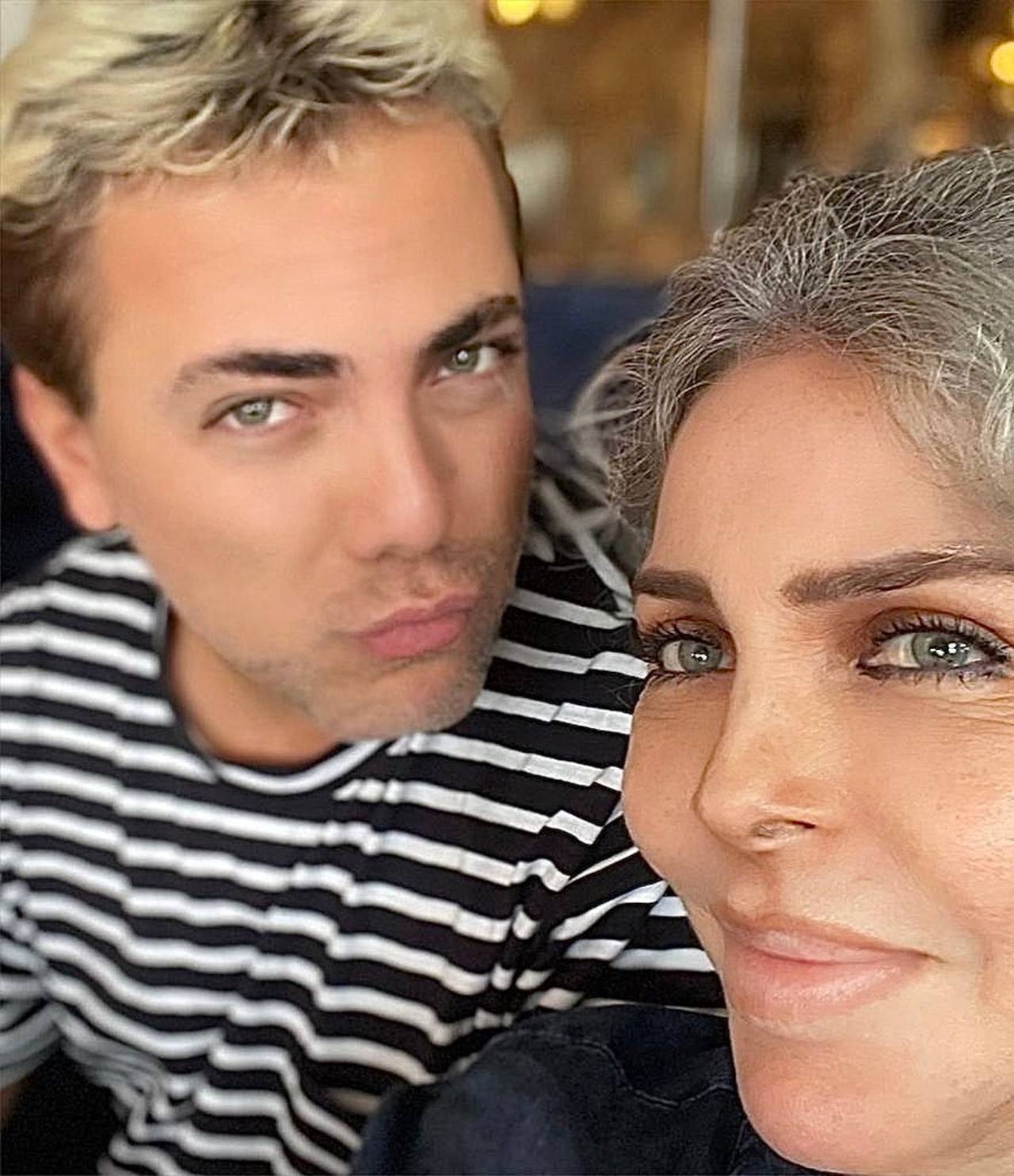 Cristian Castro Veronica Castro fiesta nieta
