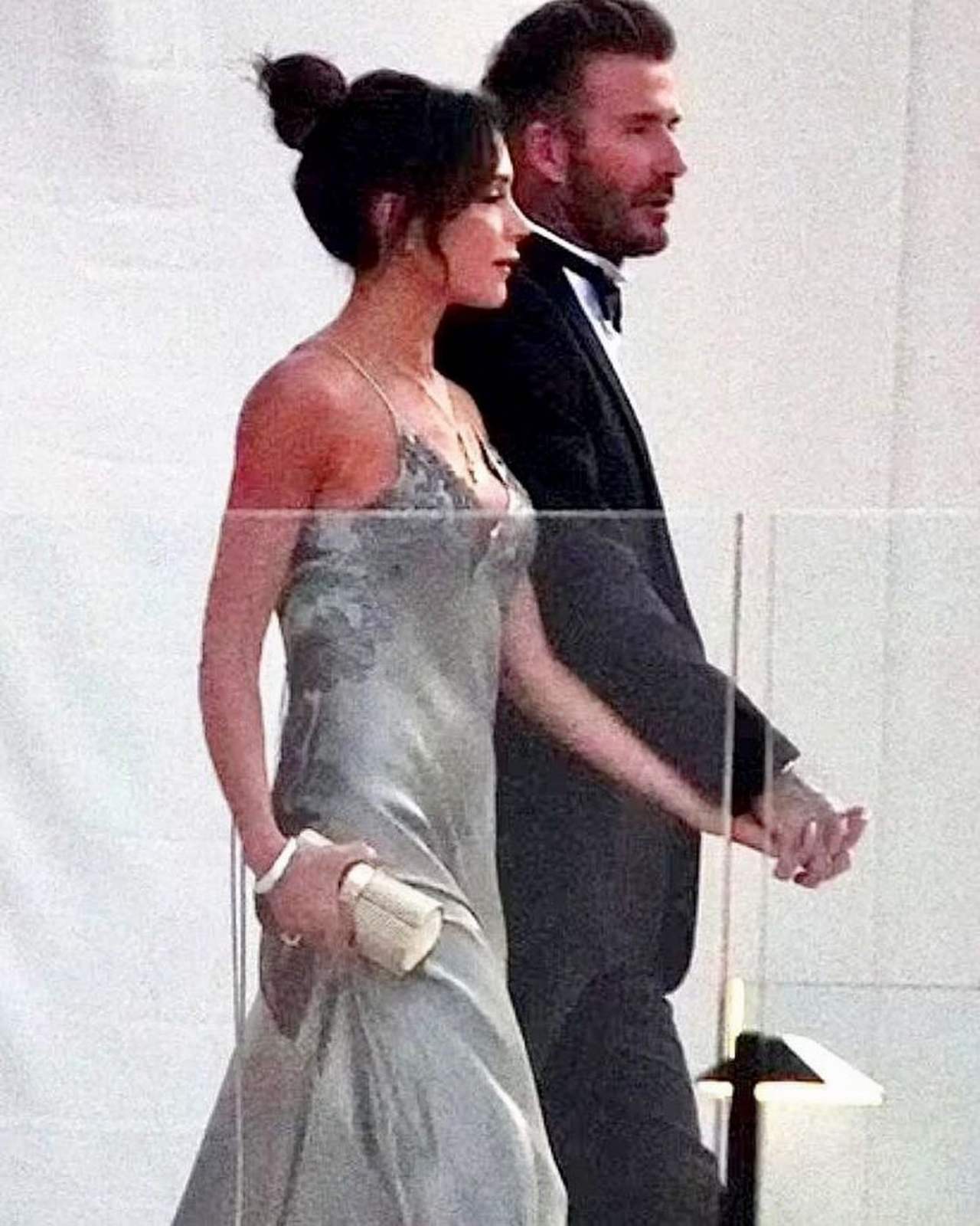 David Beckham Victoria Beckham boda hijo