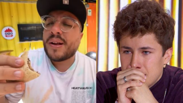 Youtuber peruano reacciona tacos Juanpa Zurita
