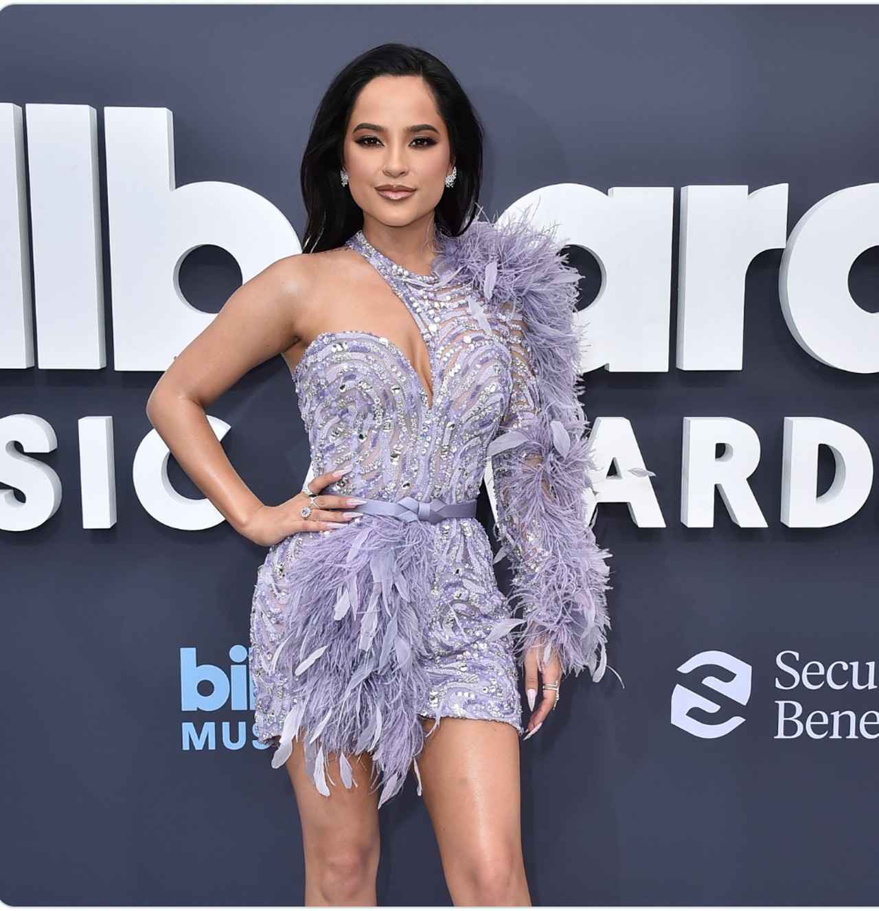 alfombra roja billboard music awards becky g