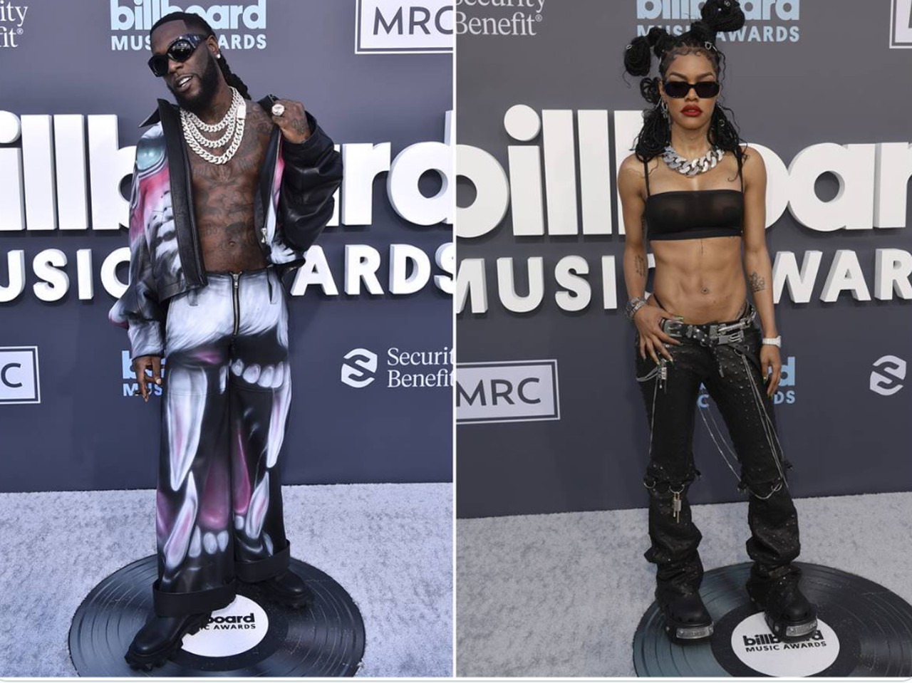 alfombra roja billboard music awards teyana