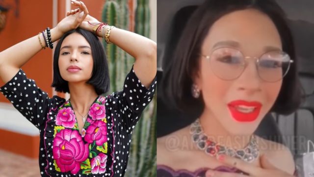 Angela Aguilar reconoce a doble hombre