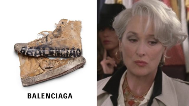Balenciaga tenis rotos sucios Paris Sneaker