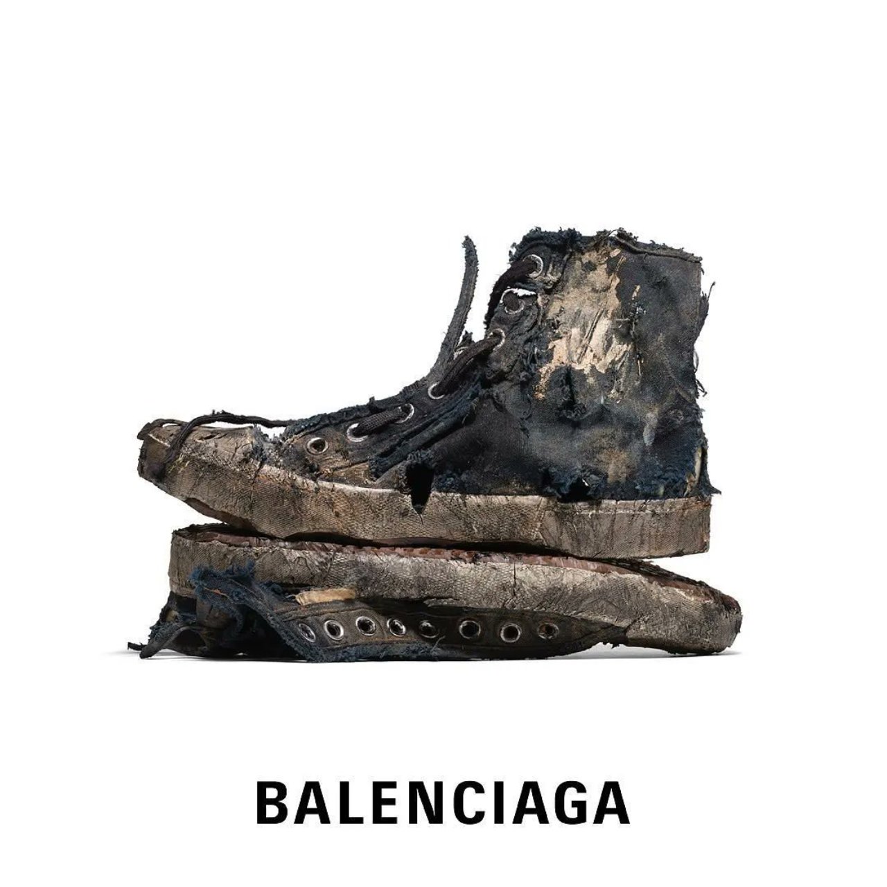 Balenciaga tenis deshechos Paris Sneaker coleccion