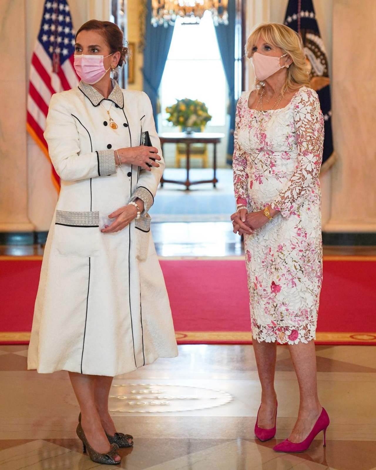 Beatriz Gutierrez Muller Casa Blanca look