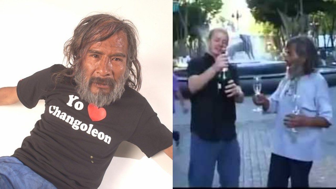Changoleon reaparece asi luce ahora facundo