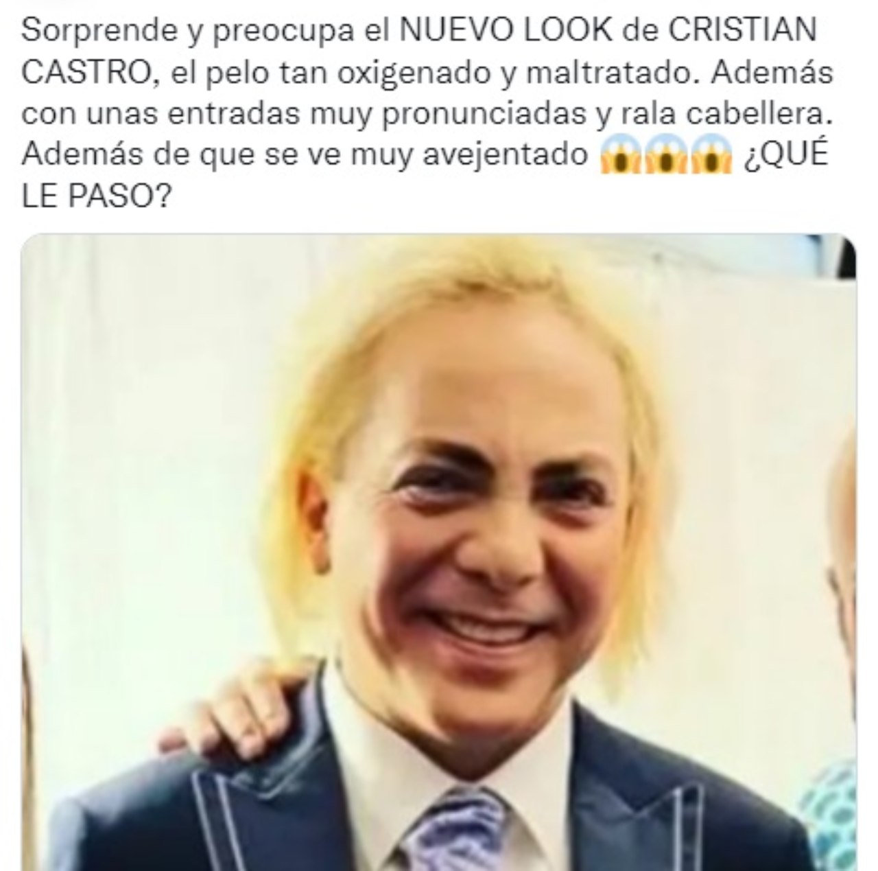 Beetlejuice Cristian Castro memes look