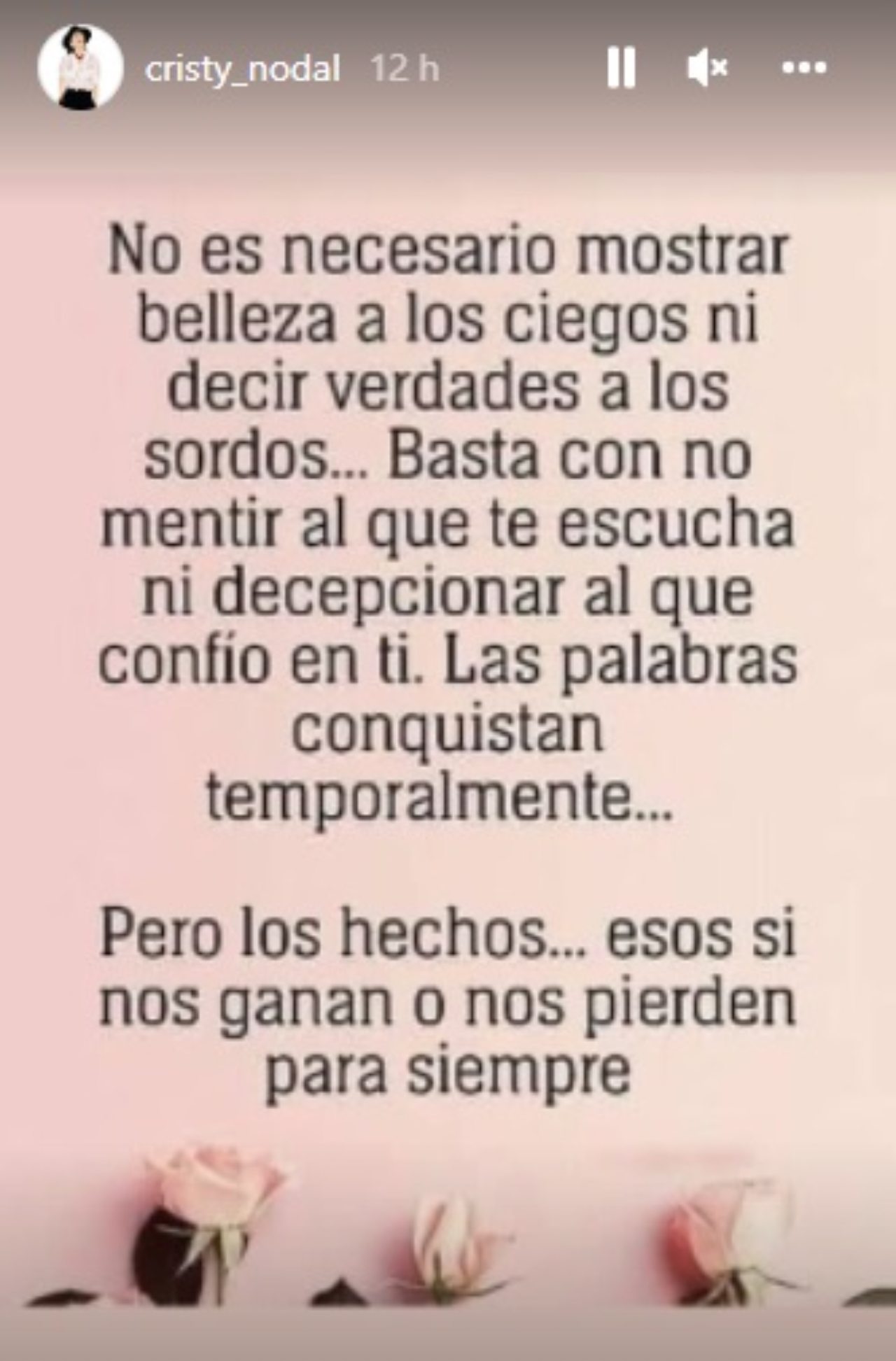 Cristy Nodal reacciona polemica Belinda advertencia