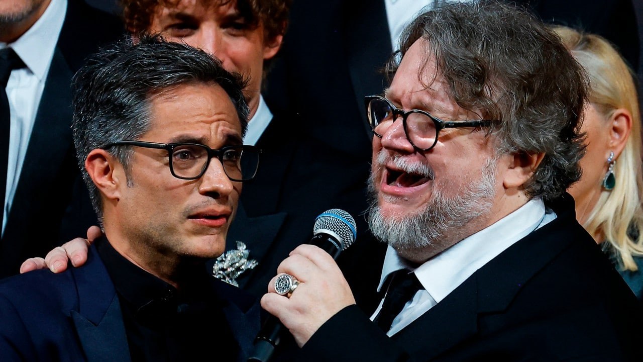 Guillermo del Toro Gael Garcia Cannes
