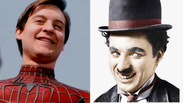 tobey maguire pelicula crles chaplin