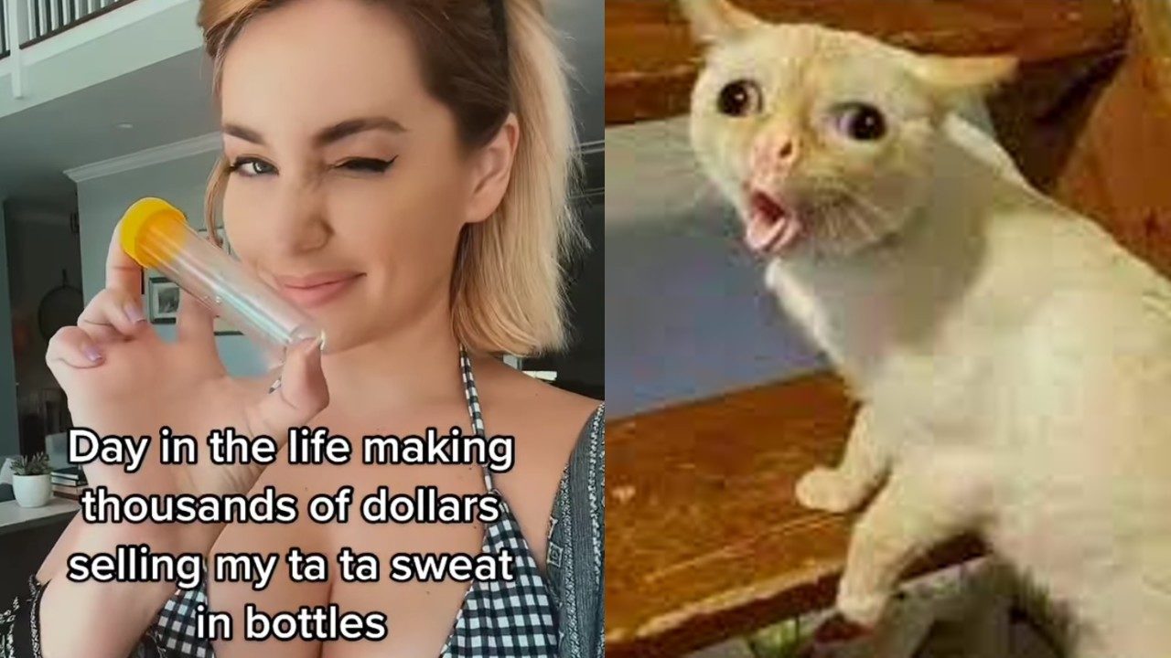 Chica que amasó una fortuna vendiendo sus pedos ahora vende el sudor de sus pechos